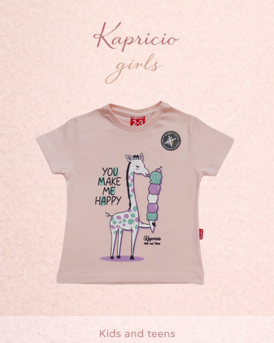 M/ corta kids nena t 1 al 8