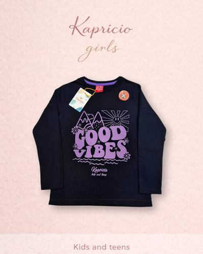 Remera M/L Nena teens talle 10 al 18 