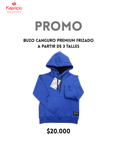 Buzo canguro premium unisex PROMO