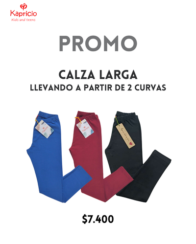 Promo Calzas Largas por 20 