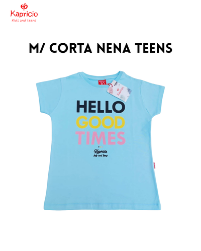 M/ corta teens Nena t 10 al 18
