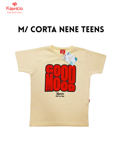 M/ corta varón teen 10 al 18