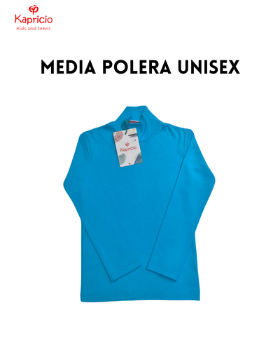 Media polera unisex 
