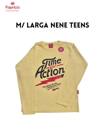 M/Larga teens 10 al 18