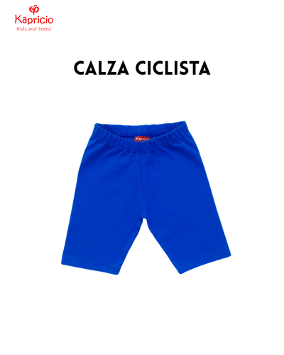 Calza ciclista de Algodón con Lycra