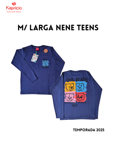 M/L teens Nene talle 10 al 18 NUEVA TEMPORADA 2025
