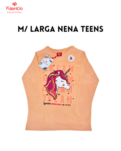 M/Larga nenas teens 10 al 18 