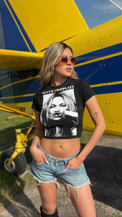 BABY TEE NEVER