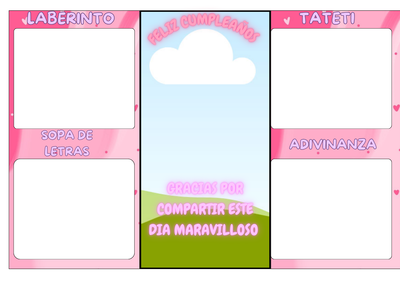 MOLDE DE TRIPTICO