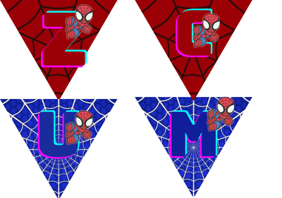 BANDERINES DE FELIZ CUMPLEAÑOS