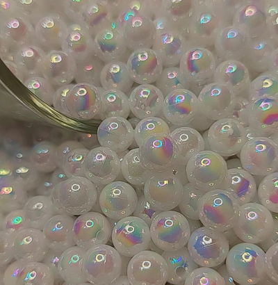 Perlas tornasol 8mm 500g