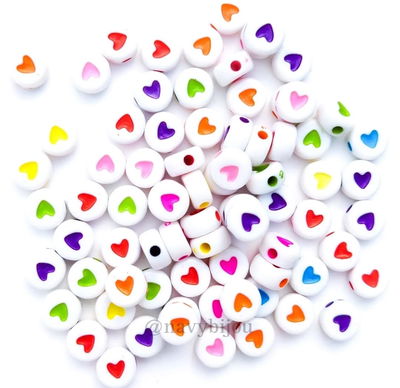 Corazones multicolor 500g