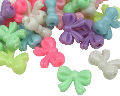 Moños grandes plásticos 500g
