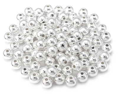 Bolitas de metal plateadas 1kg