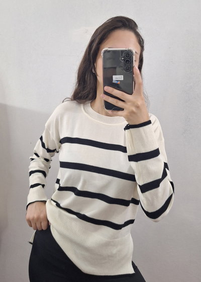 Sweater Bremer elastizada