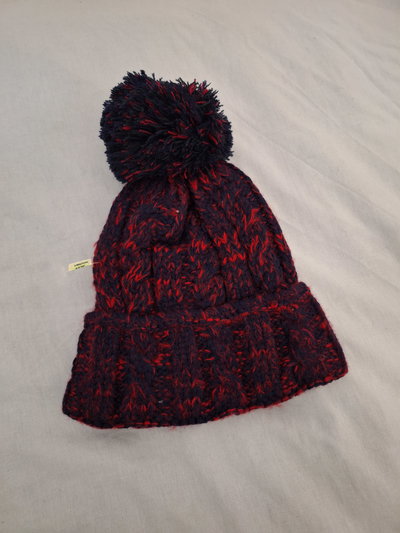 Gorro de lana con piel