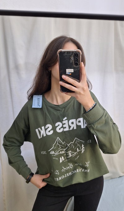 Maxibuzo Ski *Verde militar*