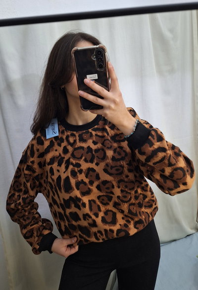 Buzo Camila *Print Marron*