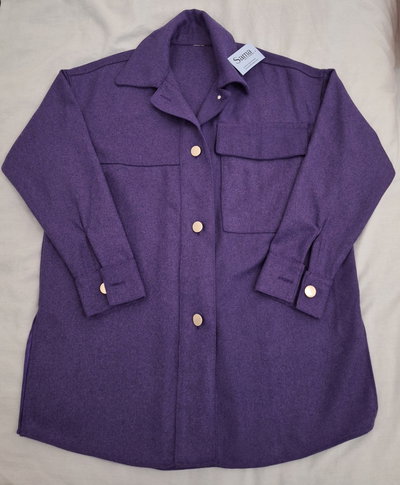 Camisaco de paño *Violeta*
