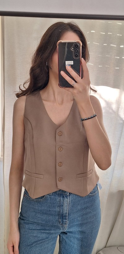 Chaleco Yami *Beige*