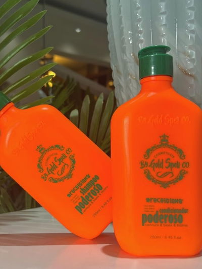 Shampoo + Acondicionador Poderoso by Goldspell