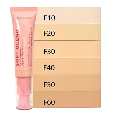 Base liquida Soft blend Ruby Rose