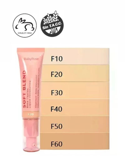 BASE LIQUIDA SOFT BLEND Ruby Rose
