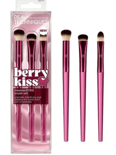 SET BROCHAS Real Techniques Berry Kiss 3 Piezas