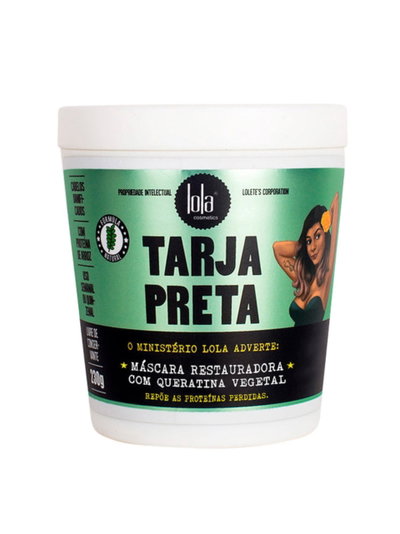 MÁSCARA REPARADORA TARJA PRETA 230 gr Lola Cosmetics