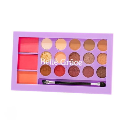 Paleta de Sombras y Rubores Belle Grace 