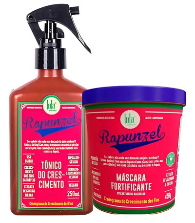 Rapunzel Tónico + Máscara Lola Cosmetics 