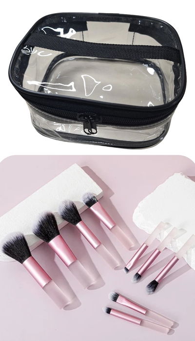 Set de Mini Brochas + Neceser Travel