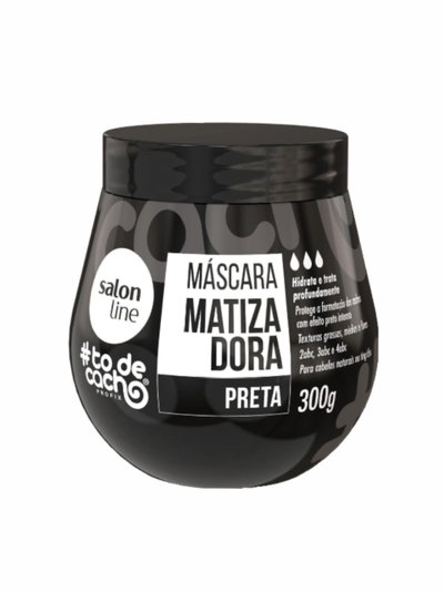 MÁSCARA MATIZADORA NEGRA Salón Line