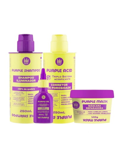 KIT PURPLE Línea Completa Lola Cosmetics