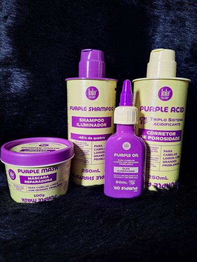 KIT PURPLE Línea Completa Lola Cosmetics 