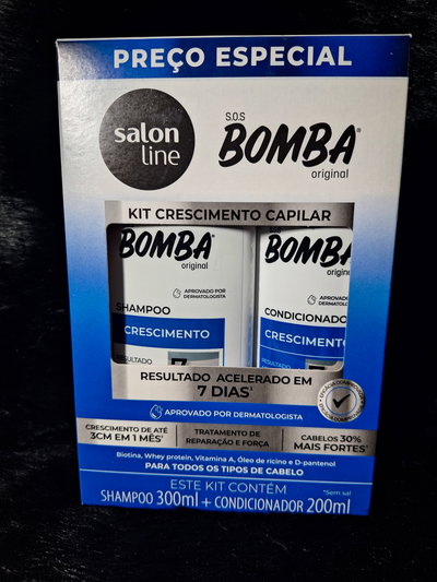 KIT SHAMPOO + ACONDICIONADOR  Salon Line SOS