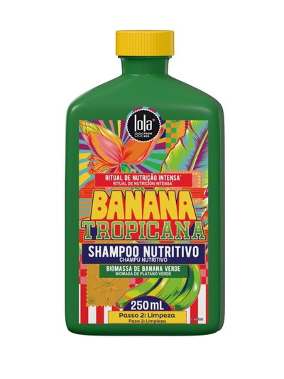 SHAMPOO NUTRITIVO BANANA TROPICANA Lola Cosmetics