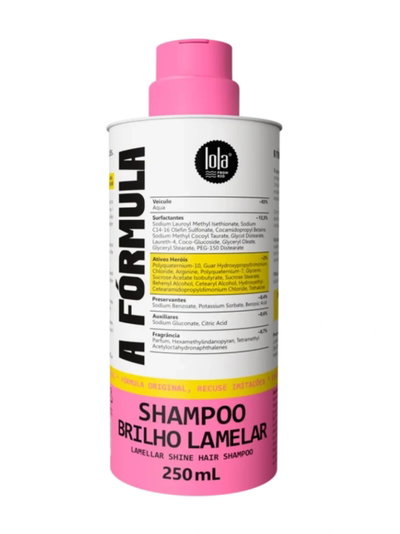 SHAMPOO BRILLO LAMELLAR A Fórmula Lola Cosmetics