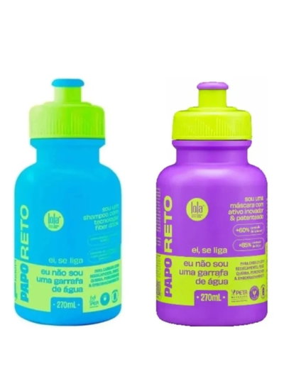 KIT SHAMPOO + MÁSCARA Papo Reto Lola Cosmetics
