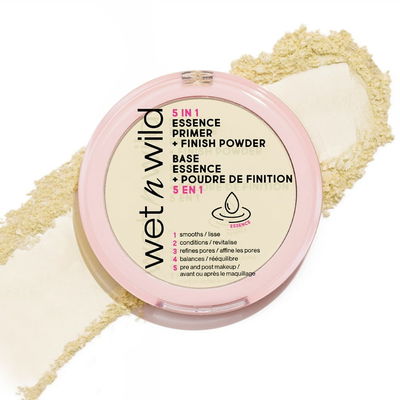 Polvo Essence Primer + Finish Powder 5 en 1 Wet n Wild 