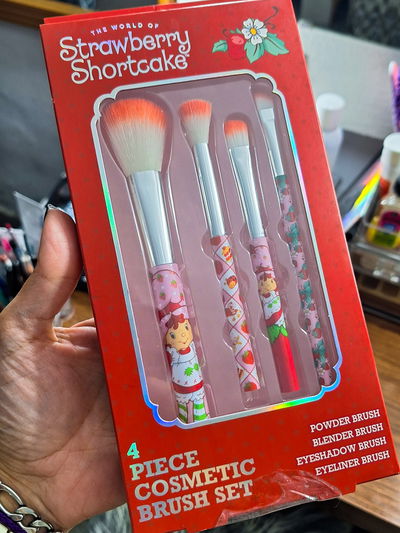 Set de Brochas Strawberry Shortcake