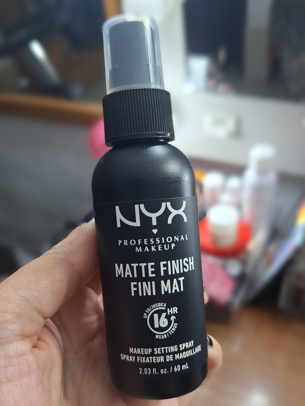 Mini Spray Fijador Mate 60 ml Larga duración by Nyx