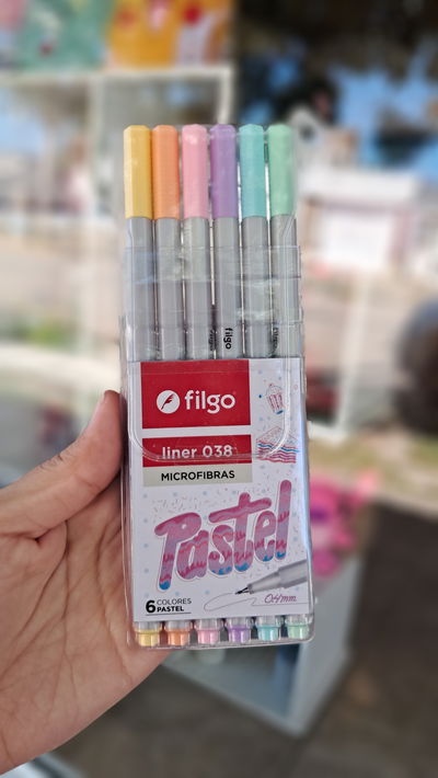 Microfibras pastel filgo