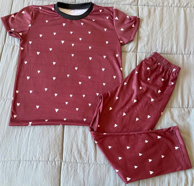 Pijama corazón 