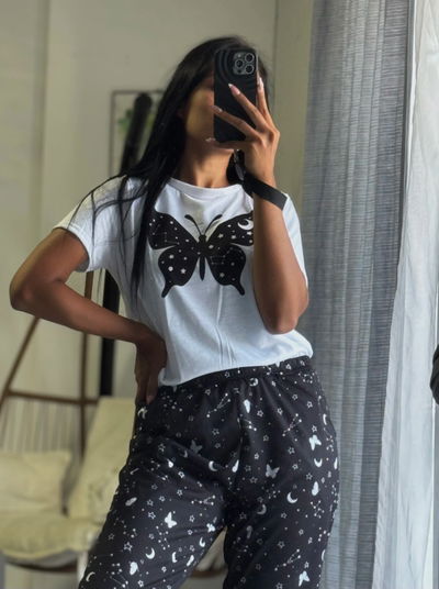 Pijama mariposa