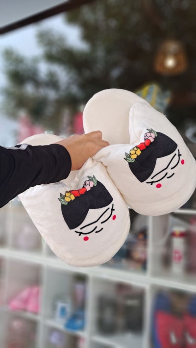 Pantuflas Frida kahlo