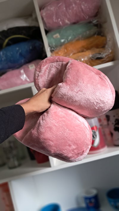Pantuflas rosas