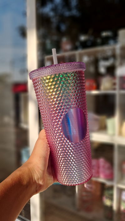Vaso Diamond rosa