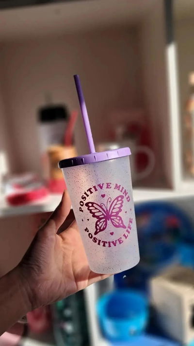 Vaso glitter