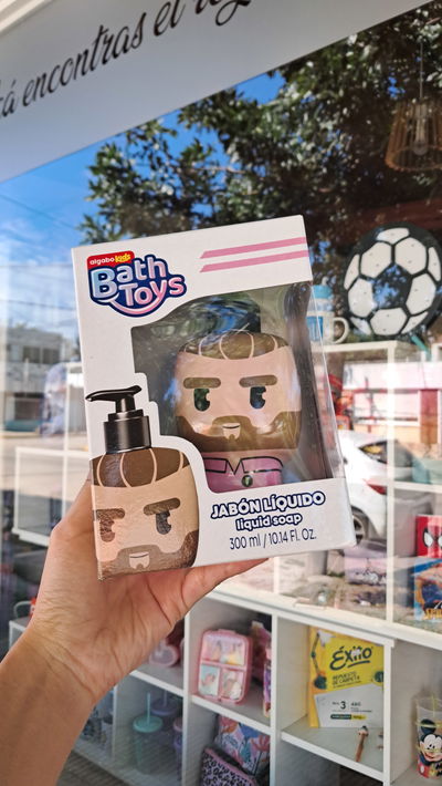Jabón liquido Messi